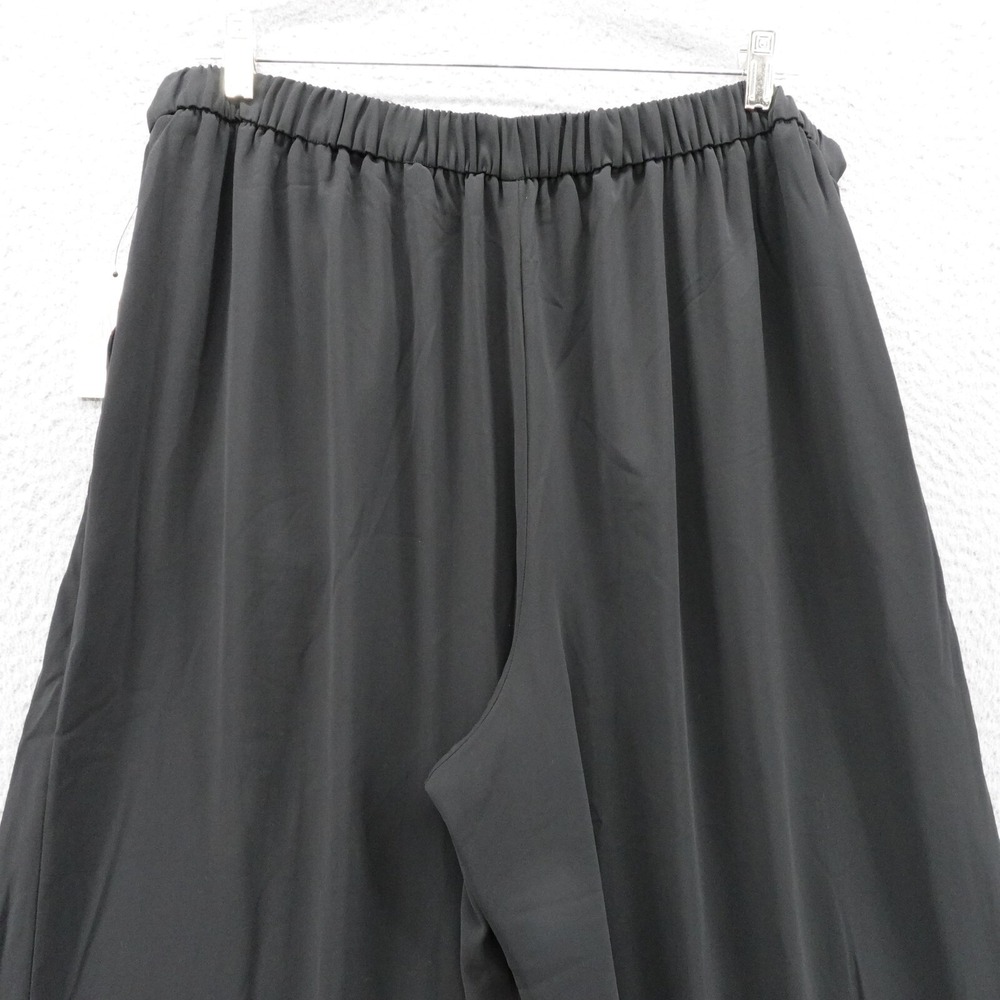 Eloquii Black Wide Leg Pants - Picture 4 of 15